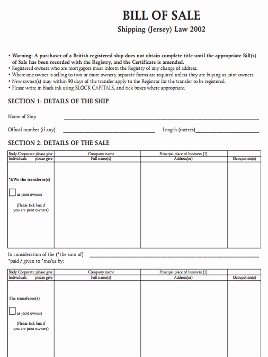 Free Simple Bill Of Sale Beautiful 6 Business Bill Sale form Sample Free Sample