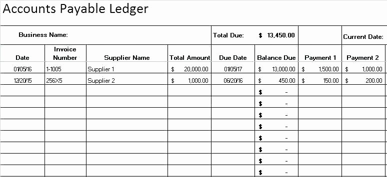 Free Small Business Ledger Template Awesome Business Ledger Excel Template Accounting format Accounts