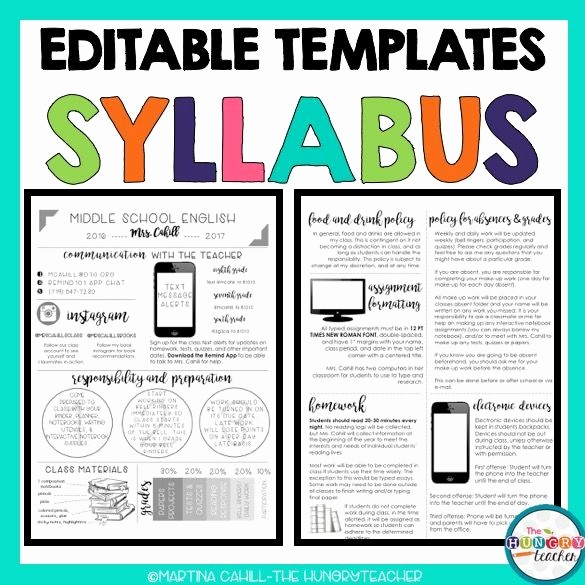 Free Syllabus Template for Teachers Elegant Best 25 Syllabus Template Ideas On Pinterest
