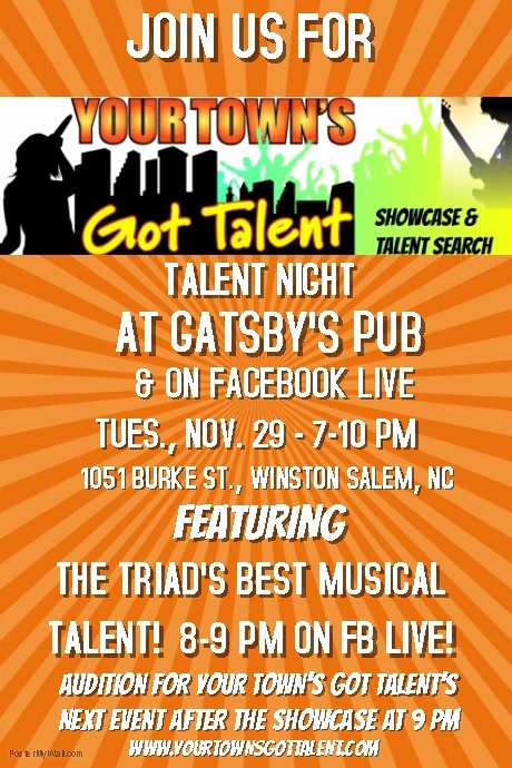 Free Talent Show Flyer Templates Fresh Your town S Got Talent Template
