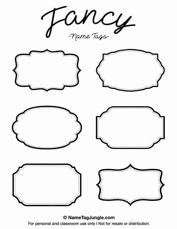 Free Template for Name Tags Luxury Name Tag Printable Template Best Bin Labels Ideas