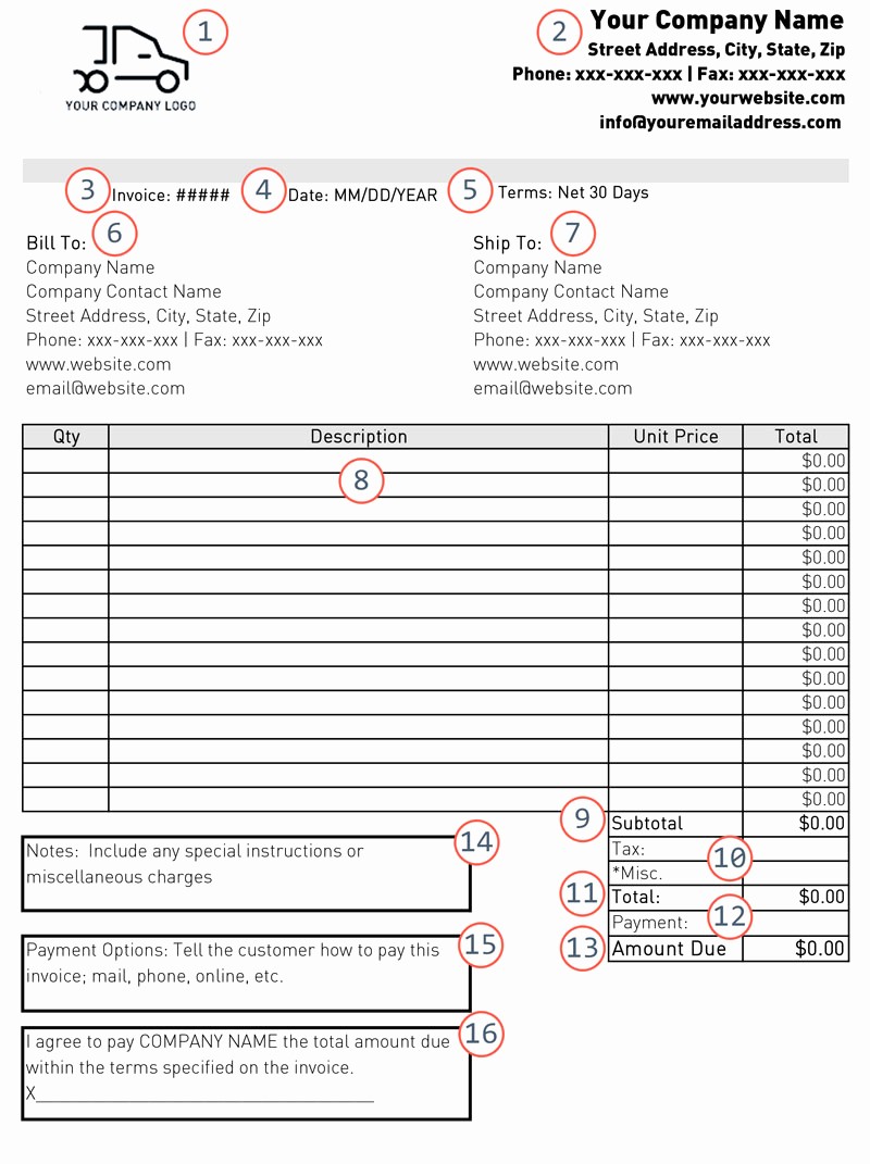 Free Templates for Billing Invoices Lovely Shipping Invoice Template Download