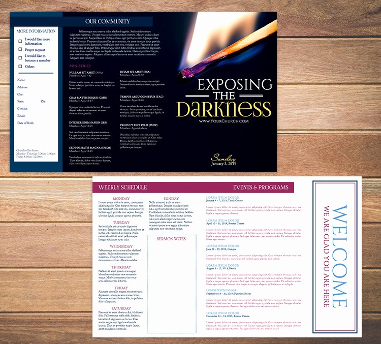 Free Templates for Church Bulletins Best Of Free Church Bulletin Templates 8 Professionally Designed