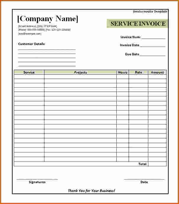 Free Templates for Invoices Printable Beautiful 10 Free Printable Invoice Templates