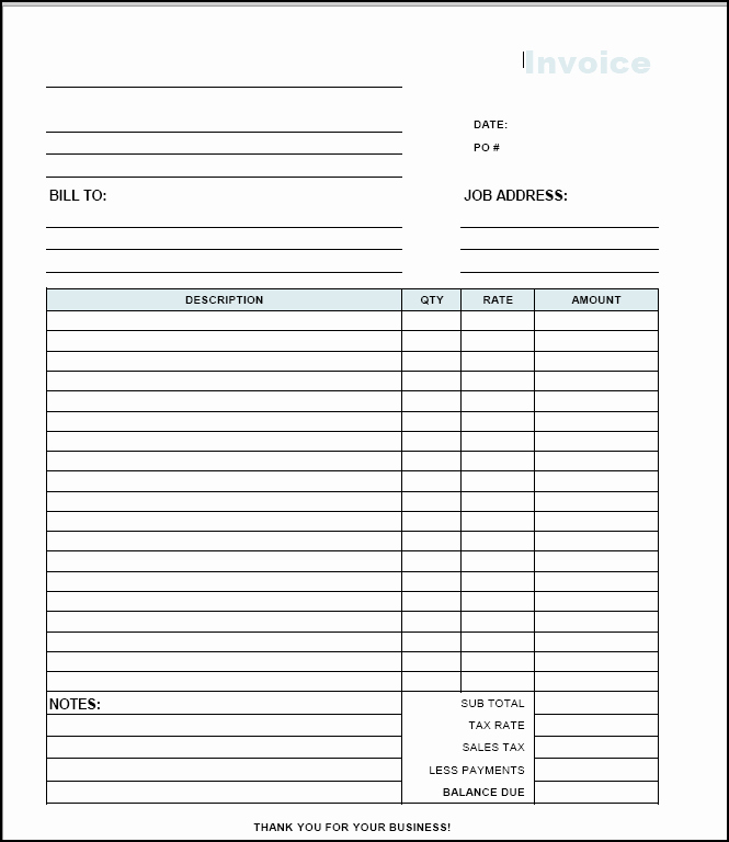Free Templates for Invoices Printable Beautiful Pdf Invoice Template