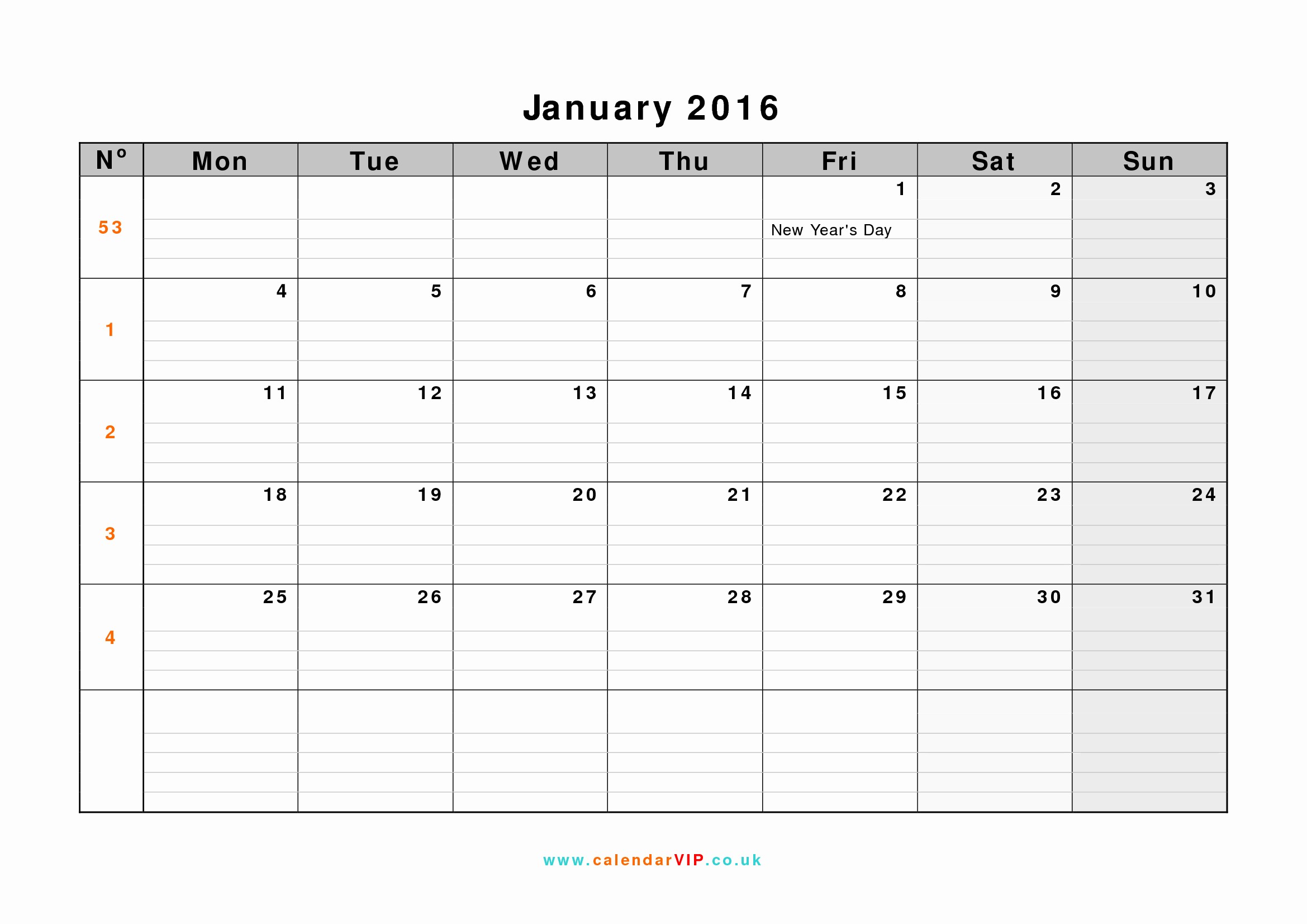 Free Year Calendar Template 2016 Inspirational Calendar 2016 Uk Free Yearly Calendar Templates for Uk