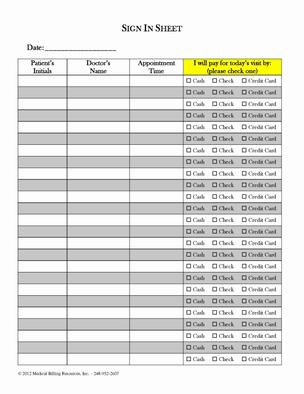 Front Desk Sign In Sheet Fresh Easy Ways to Increase Front Desk Collections