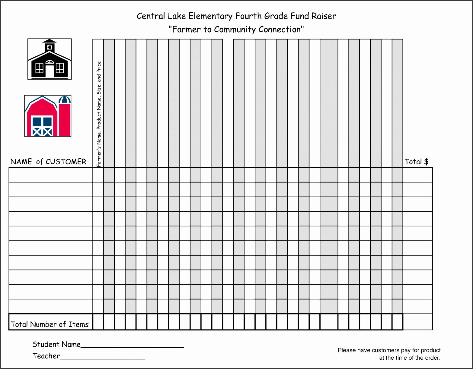 Fundraiser order form Template Excel New 7 Fundraiser order form Template Excel Sampletemplatess