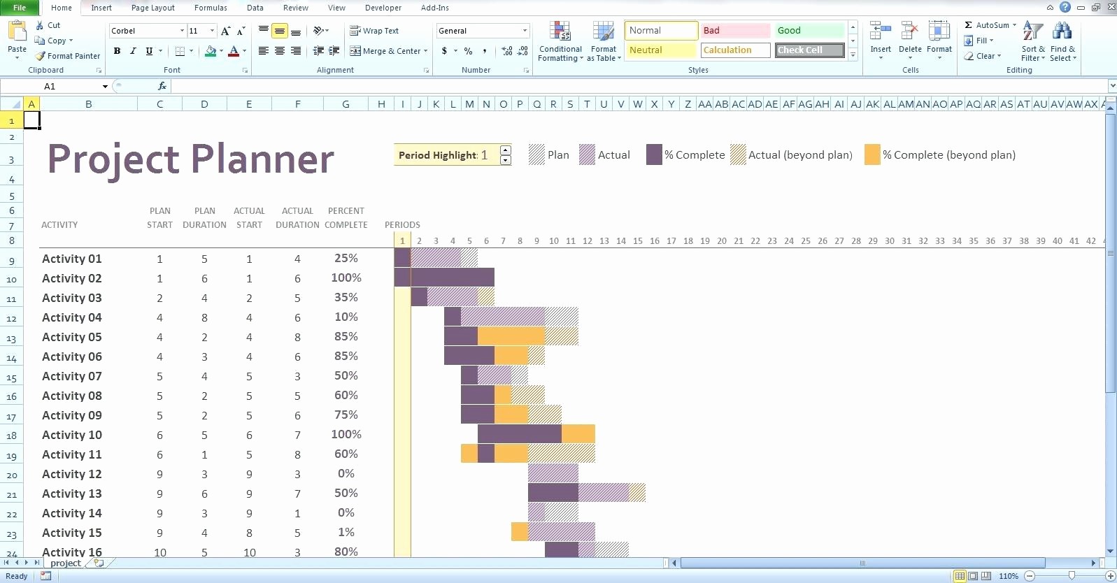 Gantt Chart Template for Excel Unique Template Microsoft Excel Gantt Chart Template