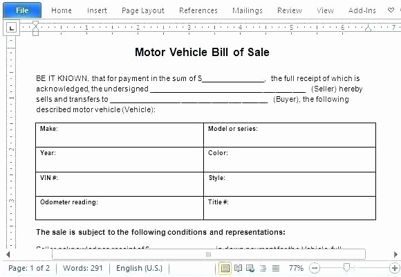 Georgia Automobile Bill Of Sale Luxury Free Printable Vehicle Bill Sale Template Georgia Auto