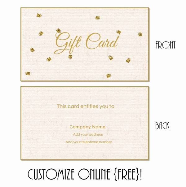 Gift Card Templates Free Printable Unique Free Printable T Card Templates that Can Be Customized