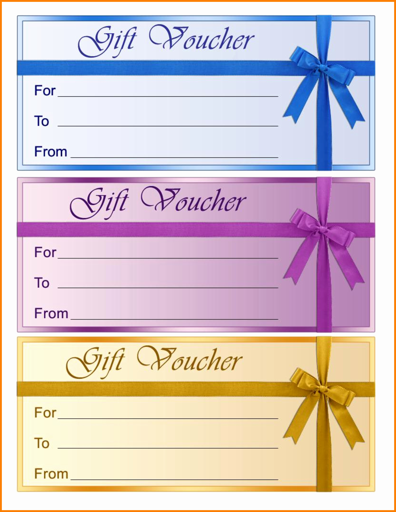 Gift Certificate Samples Free Templates Beautiful Perfect format Samples Of Gift Voucher and Certificate