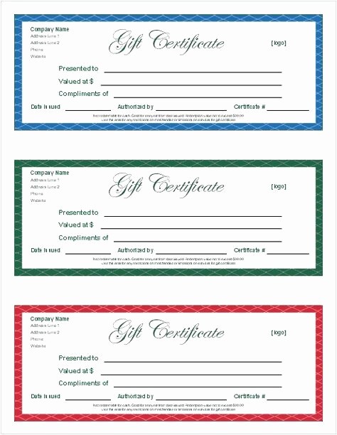 Gift Certificate Template for Mac Awesome T Certificate Template for Mac Pages Free T
