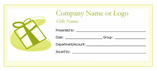 Gift Certificate Template Microsoft Word Inspirational Free Gift Certificate Templates – Microsoft Word Templates
