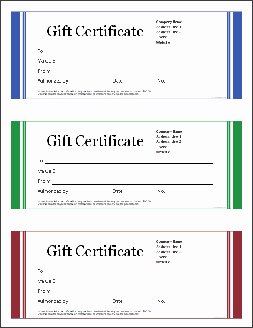 Gift Certificate Template Microsoft Word Luxury Free Gift Certificate Template and Tracking Log