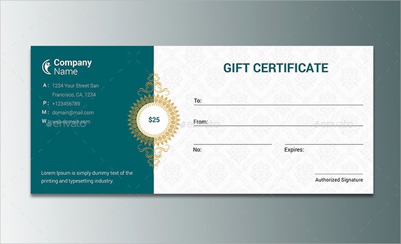Gift Certificates for Small Business Inspirational Small Business Gift Certificates
