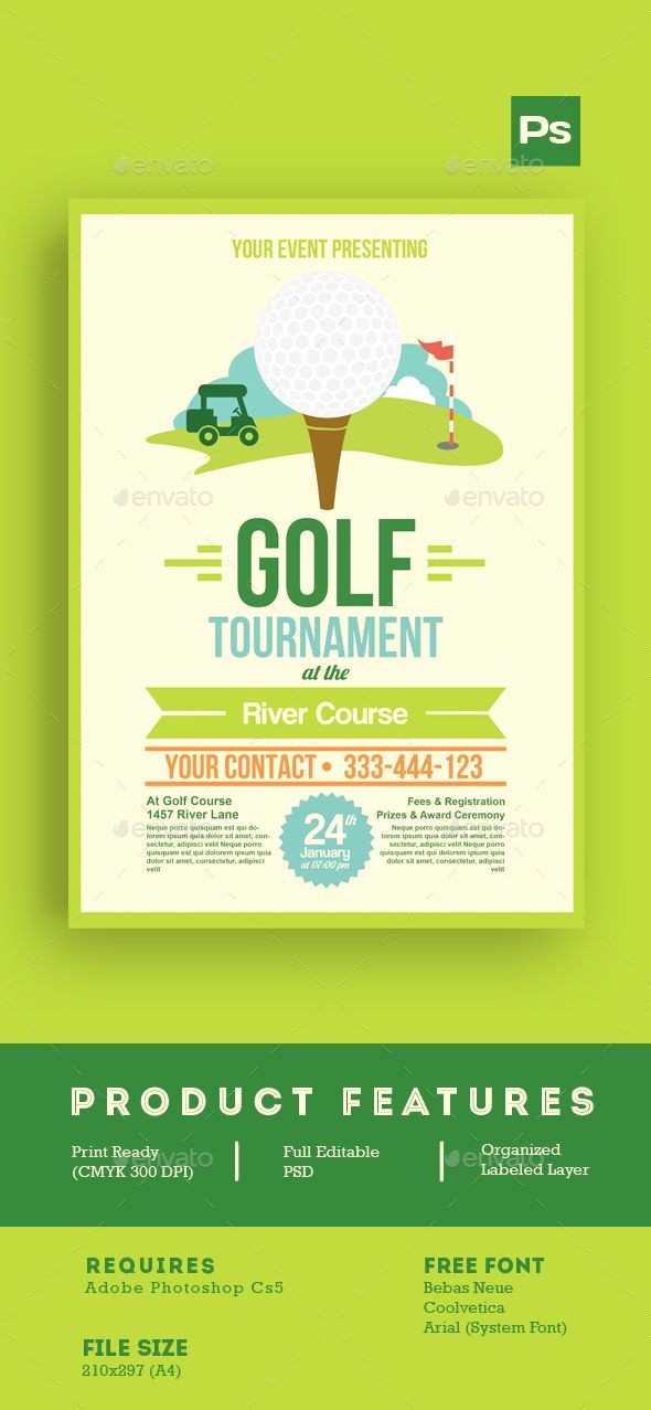 Golf tournament Flyer Template Word Best Of Golf tournament Flyer Template Download 13 Free Word Flyer