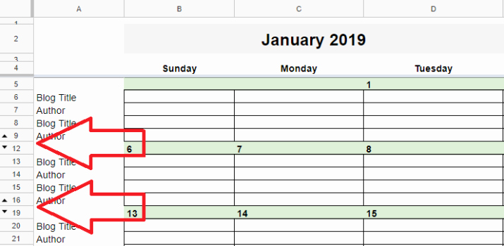 Google Sheets Calendar Template 2019 Lovely Free 2019 Editorial Calendar In Google Sheets