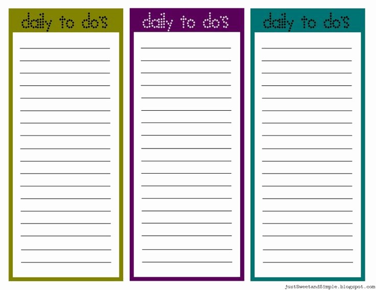Google to Do List Template New to Do List Template Google Search Diy &amp; Crafts