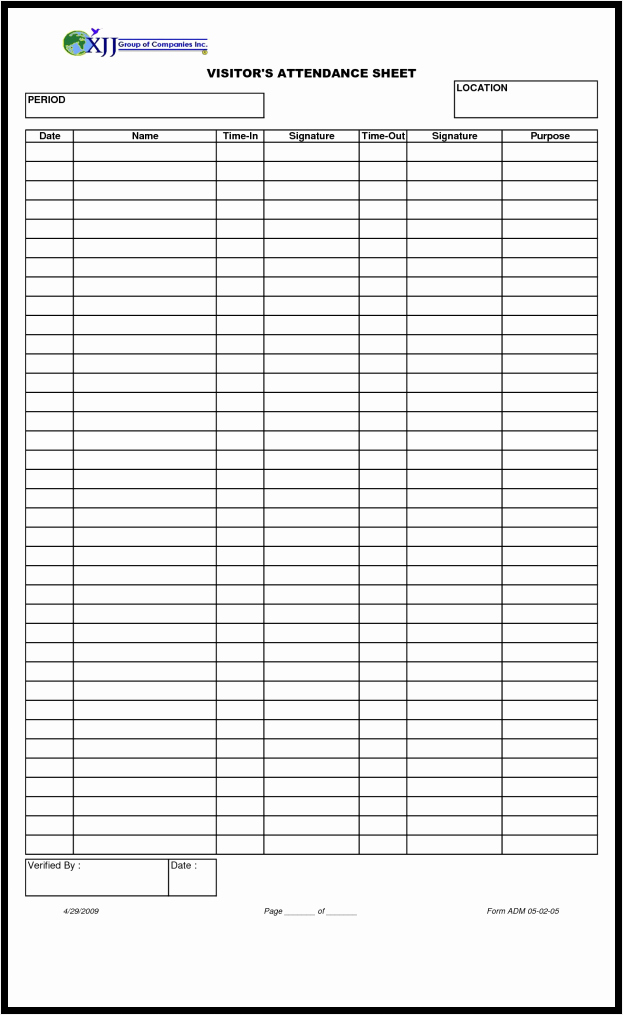 Group Sign In Sheet Template Inspirational attendance Sign In Sheet Example Mughals