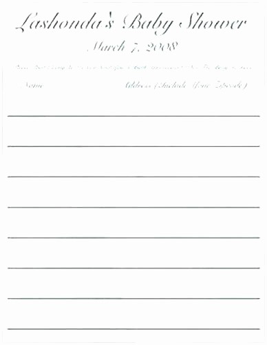 Guest Sign In Sheet Templates Elegant Guest List Sheet Template Visitor and Sub Sign In