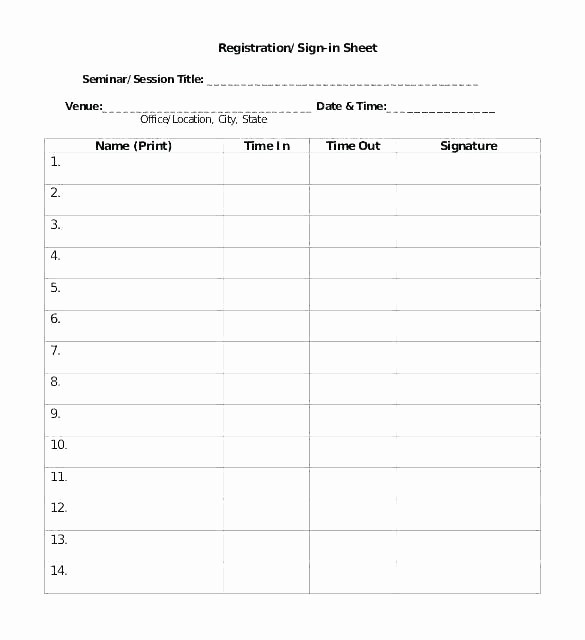 Guest Sign In Sheet Templates Luxury Guest Register Book Template