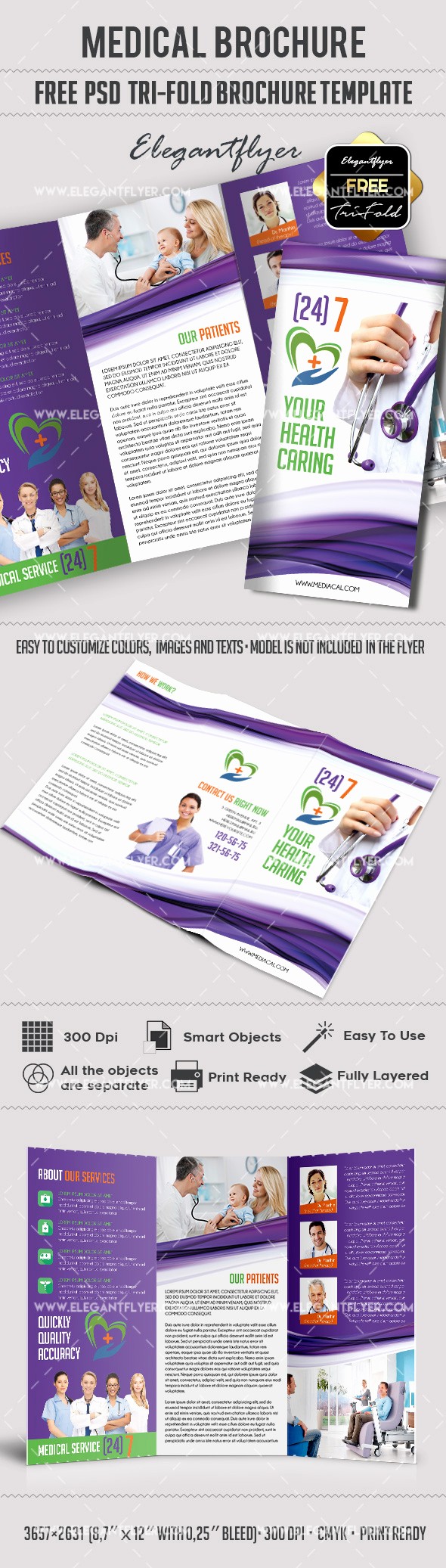 Healthcare Brochure Templates Free Download Inspirational Download Medical – Free Tri Fold Psd Brochure Template