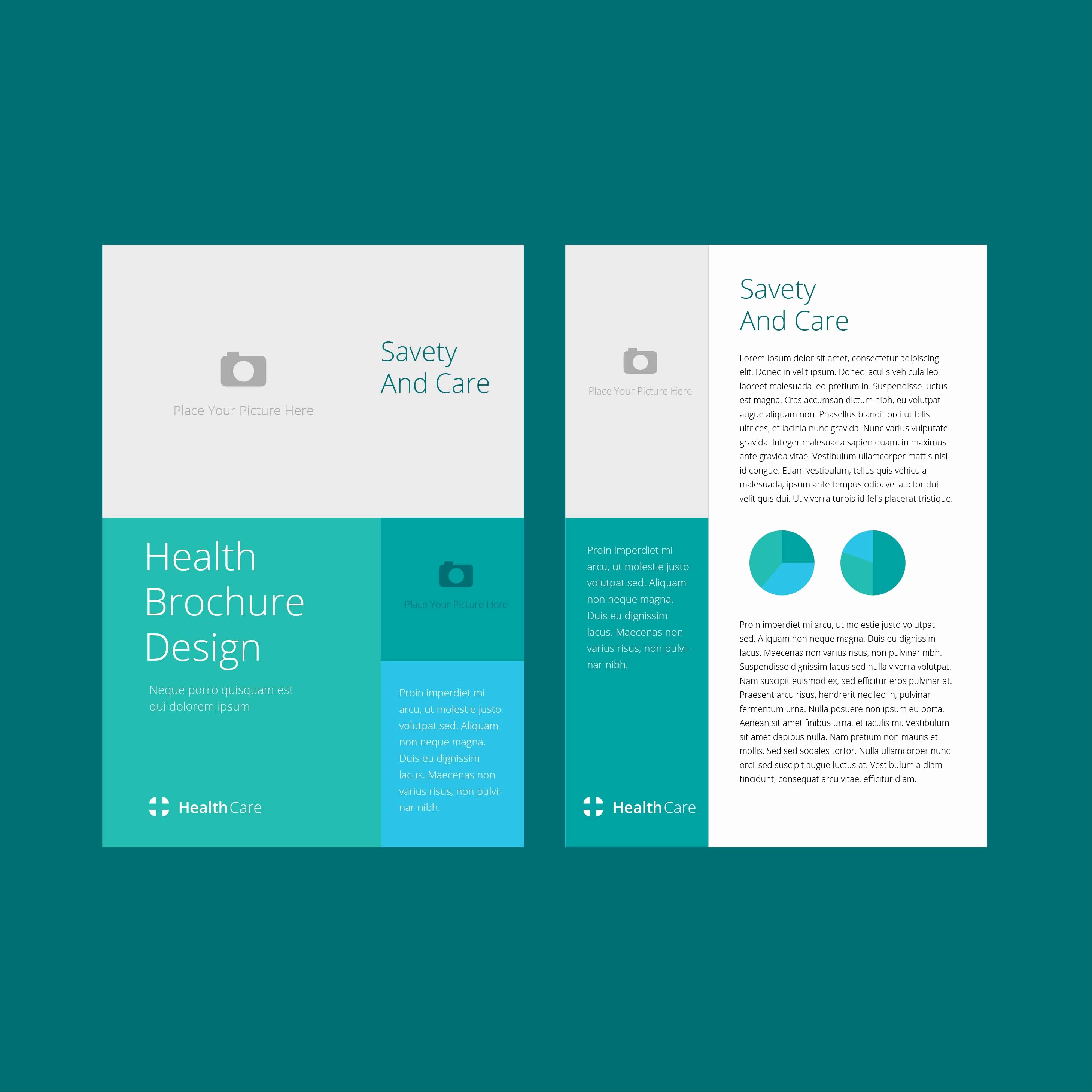 Healthcare Brochure Templates Free Download Inspirational Health Brochure Design Template Vector Download Free