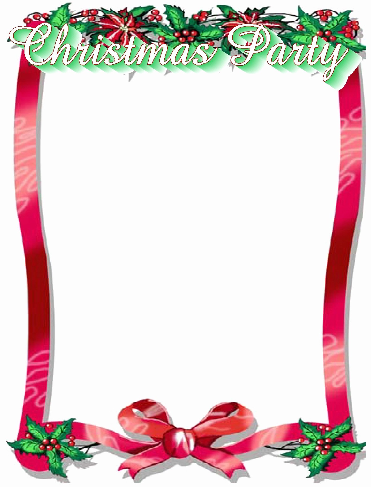 Holiday Page Borders for Word Awesome Christmas Page Borders for Microsoft Word
