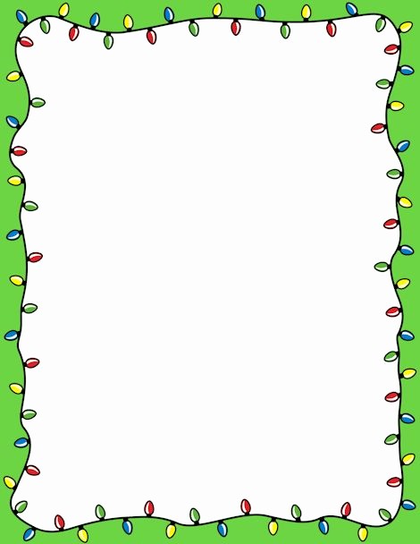 Holiday Page Borders for Word Lovely Christmas Border Christmas Clip Art Borders for Word