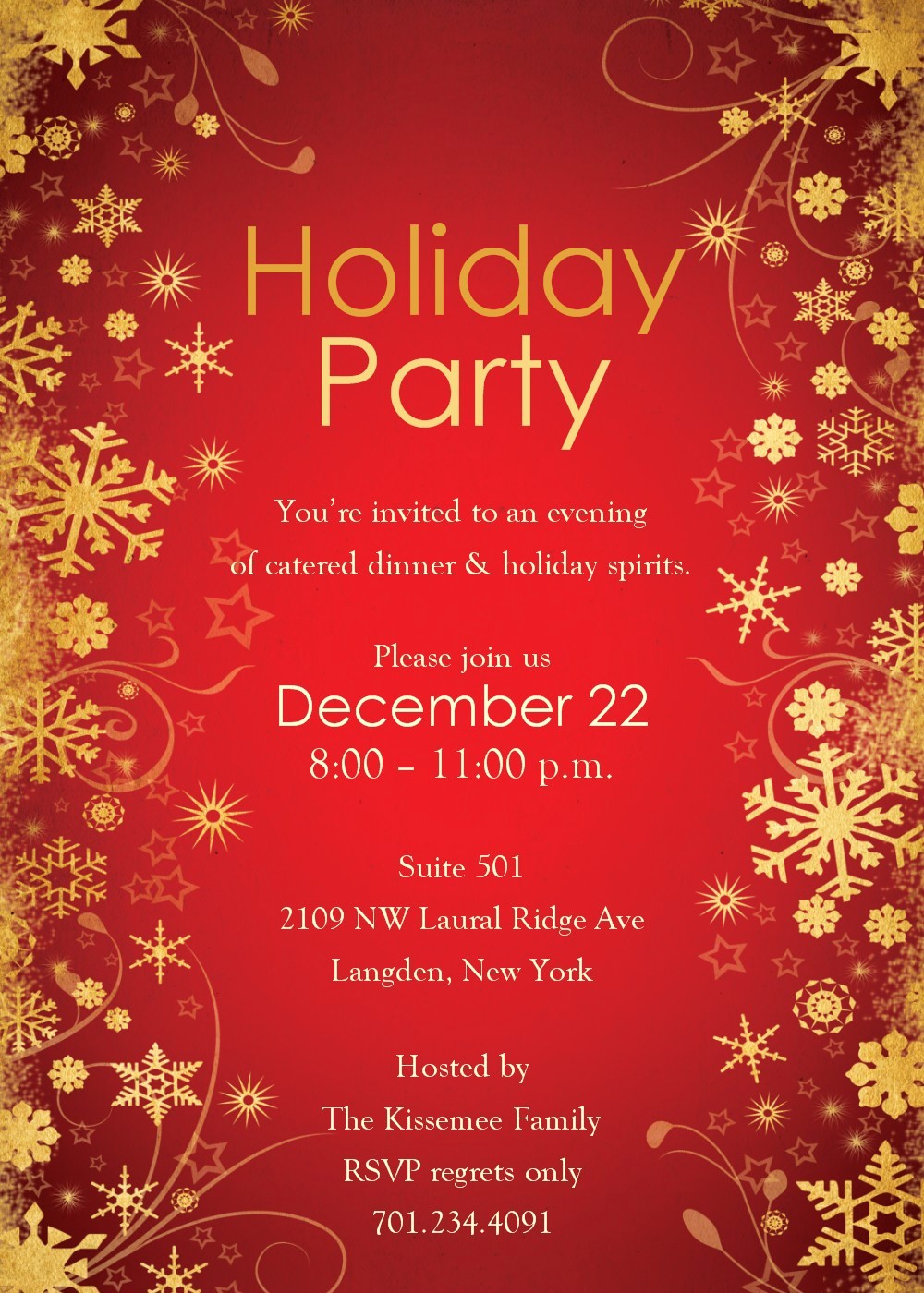 Holiday Party Invitations Template Word Luxury Free Holiday Party Invitation Templates