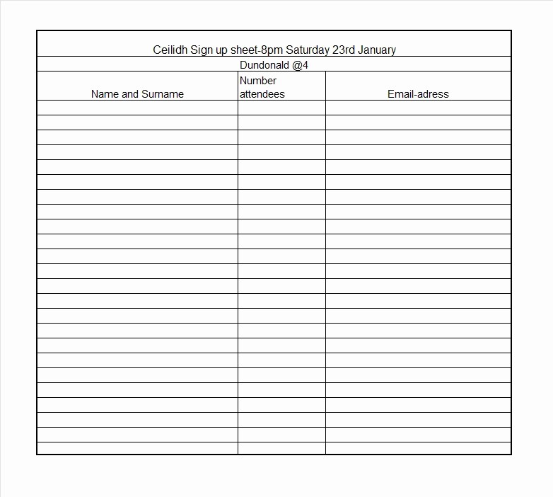 Hourly Sign Up Sheet Template Best Of 24 Hour Prayer Sign Up Sheet Template 65 Youth Retreat