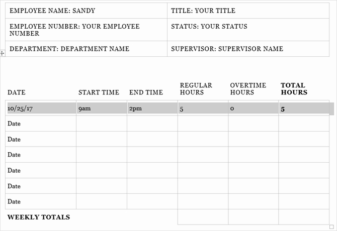 Hours Of Operation Template Word Elegant Need A Timesheet Template to Track Your Hours Here are 12