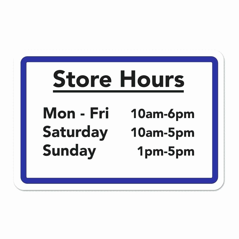 50 Hours Of Operation Template Word Ufreeonline Template
