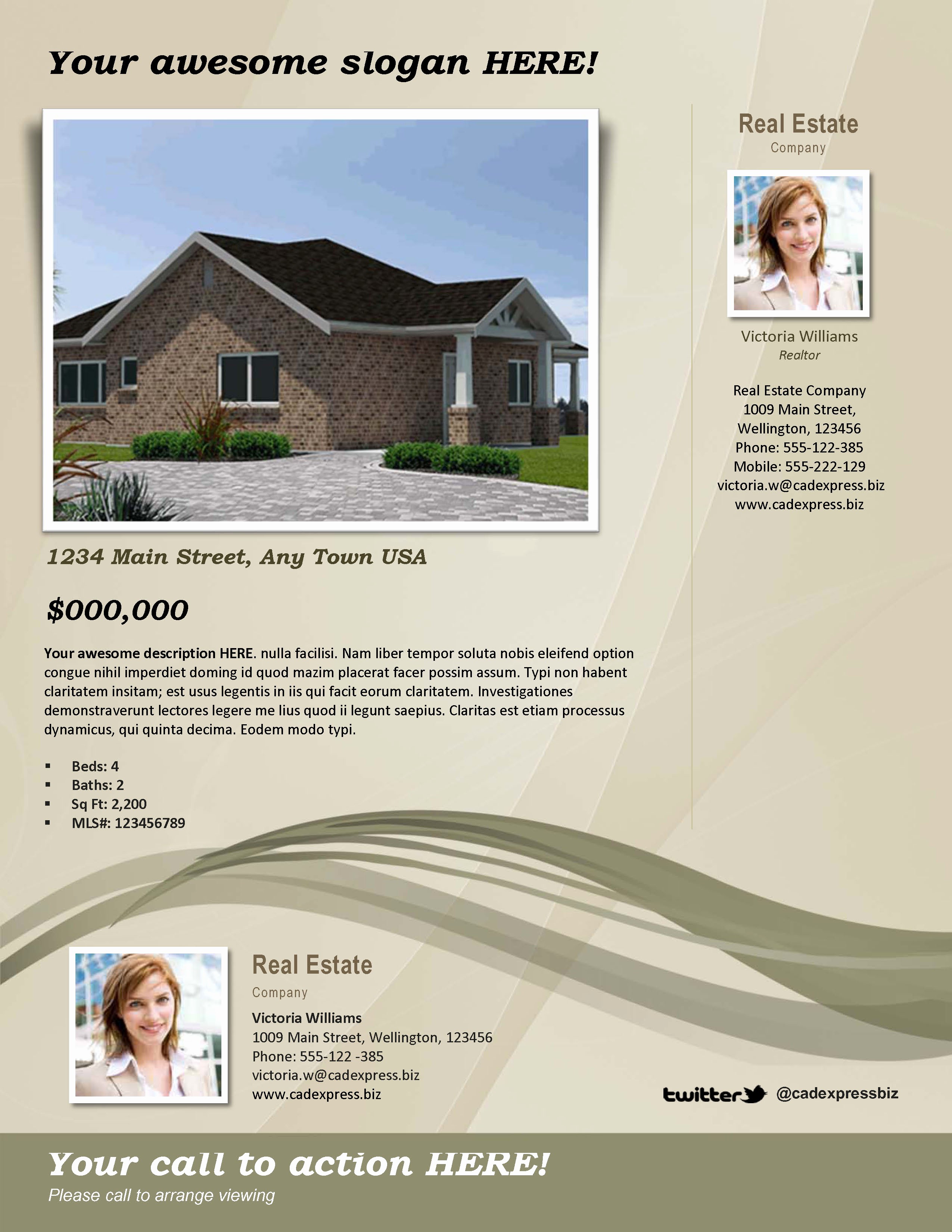House for Sale Flyer Template Inspirational 10 Best Of Home by Owner Brochure Template for
