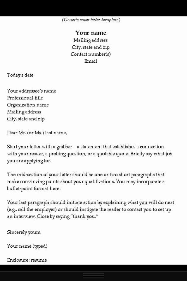 How to Cover Letter Template Lovely How to Write A Cover Letter Helpful