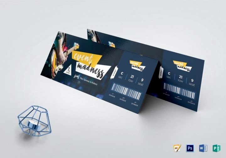 How to Create event Tickets Best Of 19 Meal Ticket Designs &amp; Templates Psd Ai Word