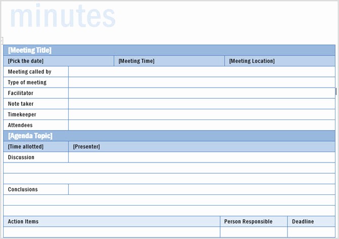 How to Document Meeting Minutes Beautiful 12 Best Meeting Minutes Templates for Professionals