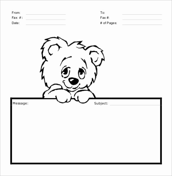 How to Fax Cover Sheet Elegant 8 Sample Cute Fax Cover Sheets