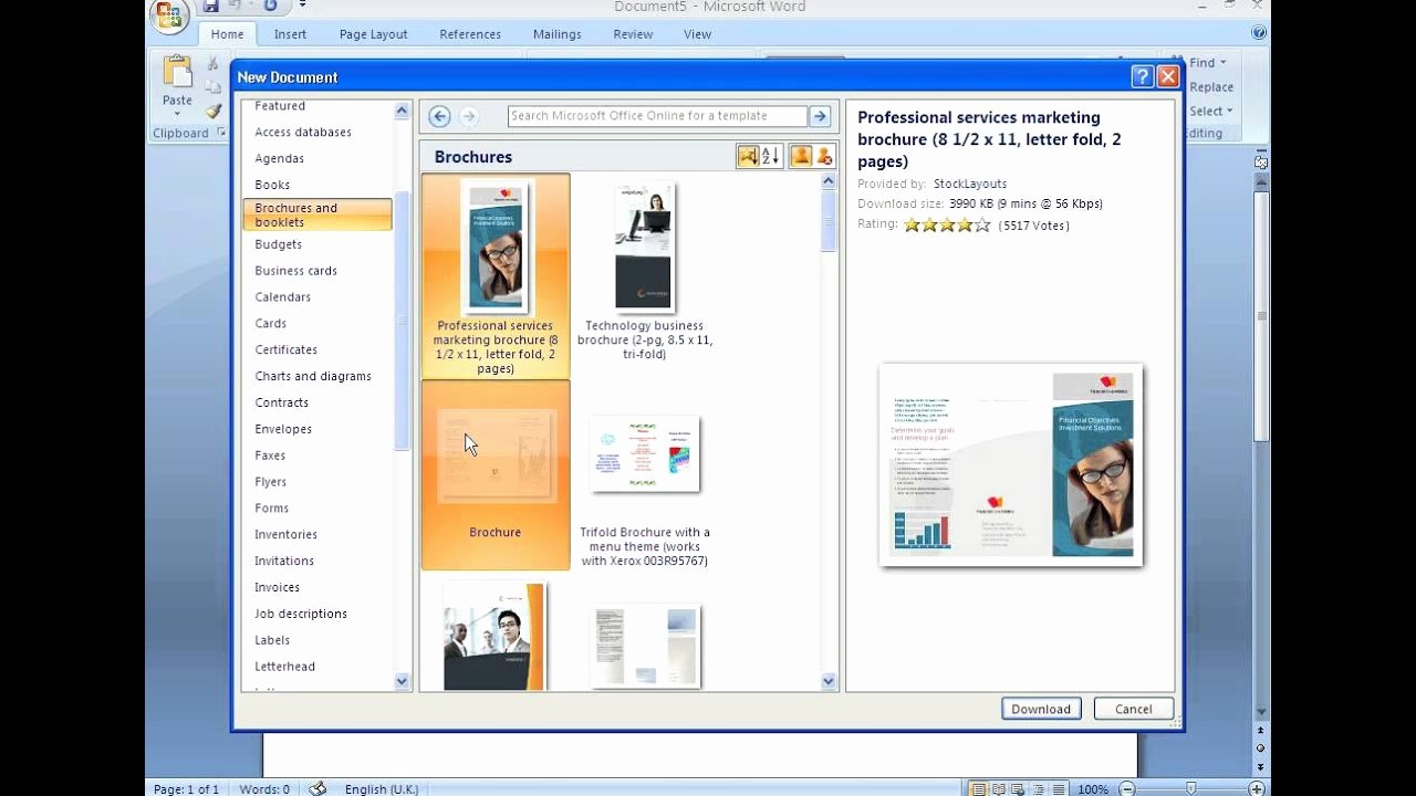How to format A Brochure Elegant How to Create A Brochure with Microsoft Word 2007