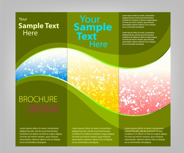 How to format A Brochure Fresh Brochure Template Coreldraw Free Vector 16 788