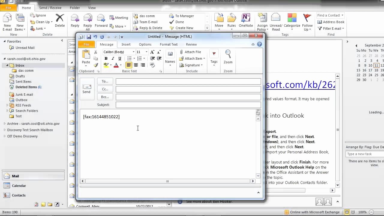 How to format A Fax Awesome Outlook How to Send A Fax