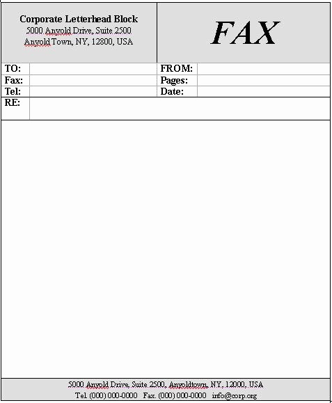 How to format A Fax Beautiful Fax Cover Sheet Template format for A Typical Fax Cover