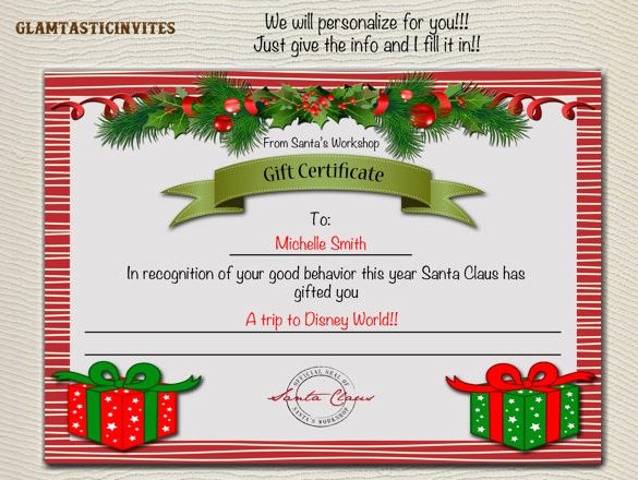 How to Make Gift Certificate Beautiful Gift Certificate Template 42 Examples In Pdf Word In