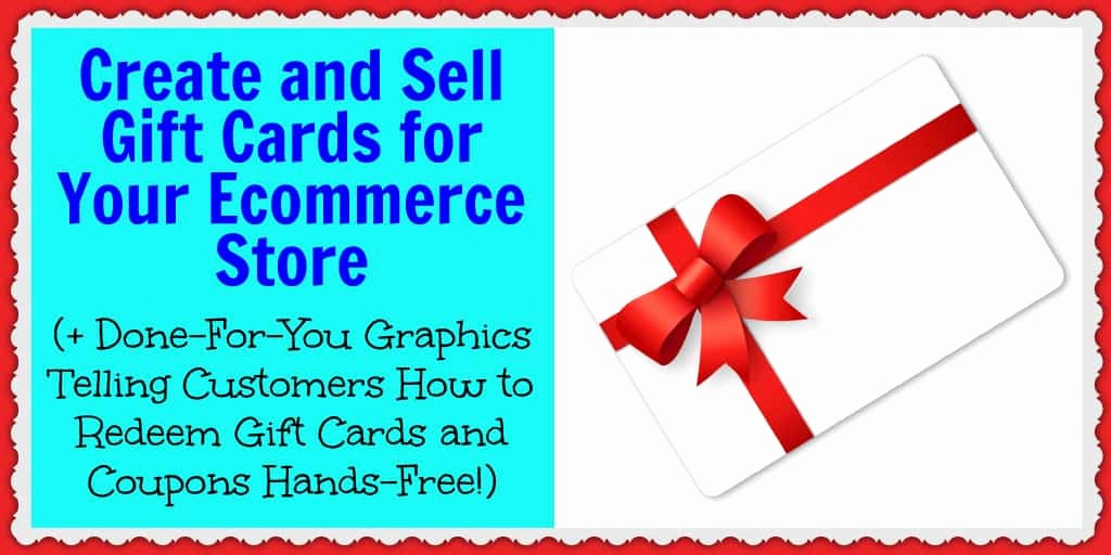 How to Make Gift Certificate Inspirational Create and Sell Gift Cards for Your E Merce Store