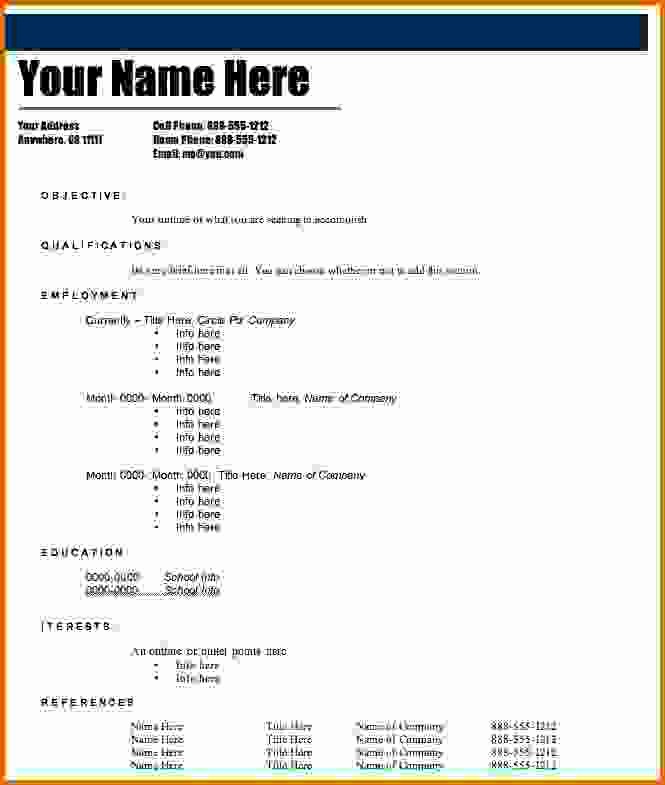How to Make Simple Resume Luxury 8 How to Make Simple Resume