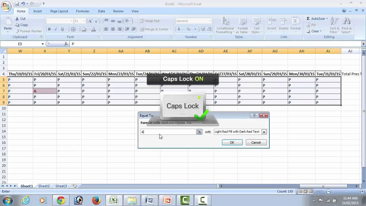 How to Make Time Sheets Awesome attendance Sheet How to Create In Excel