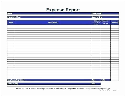 How to Prepare Expense Reports Elegant How to Write An Expense Report In Excel How to Make A