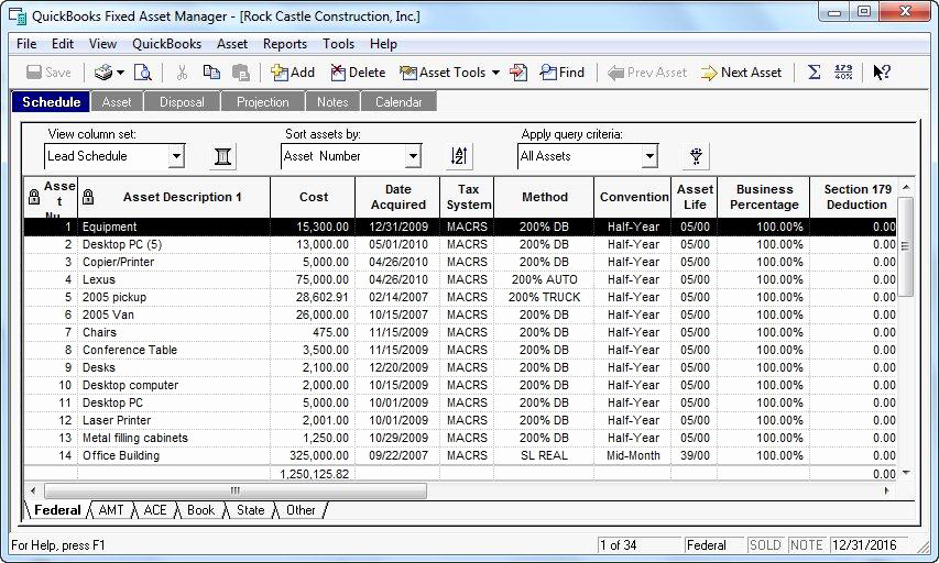 How to Record Fixed assets Best Of Quickbooks Desktop Enterprise