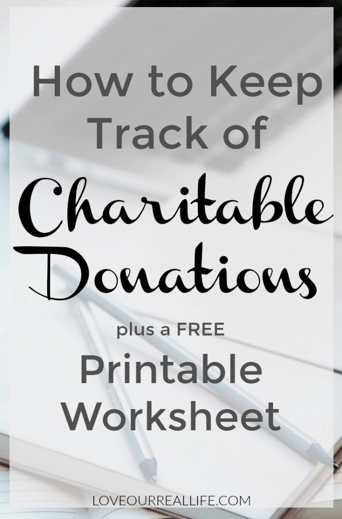 How to Track Charitable Donations Inspirational Charitable Donation Worksheet Spreadsheet Template